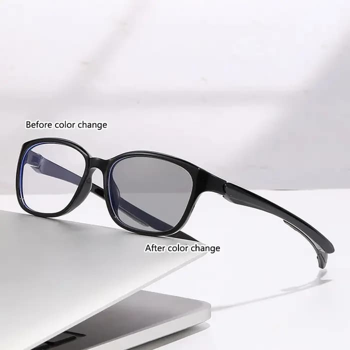 Lunettes de lecture multifocales progressives photochromiques (légères adaptées) monture TR