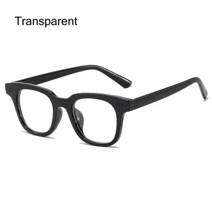 Lunettes de soleil vintage à monture carrée