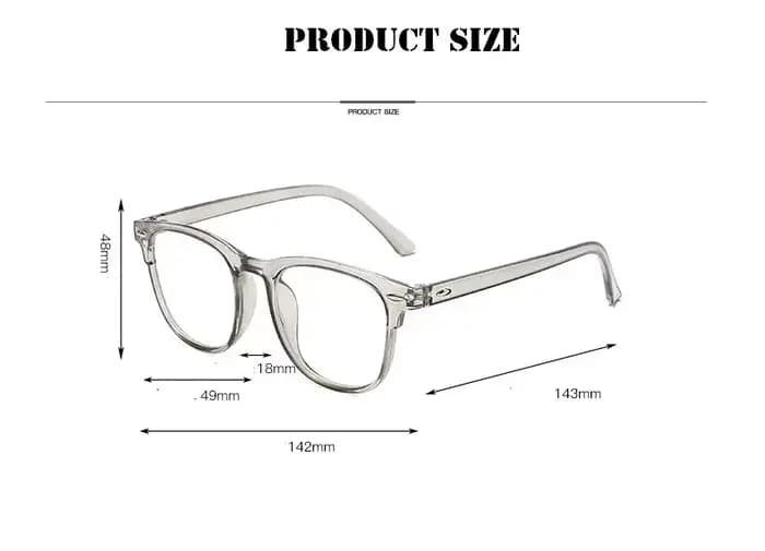 Lunettes de vue vintage léopard pour femmes et hommes