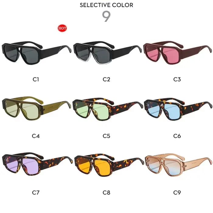 Lunettes de soleil bohèmes tendance pour femmes et hommes