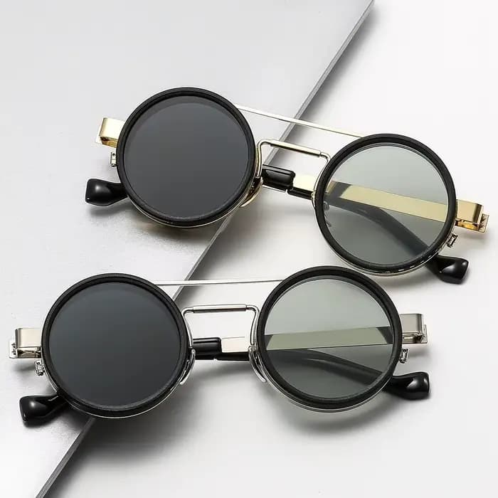 Lunettes de soleil anti-UV Fashion ND9 à gradation 9 niveaux