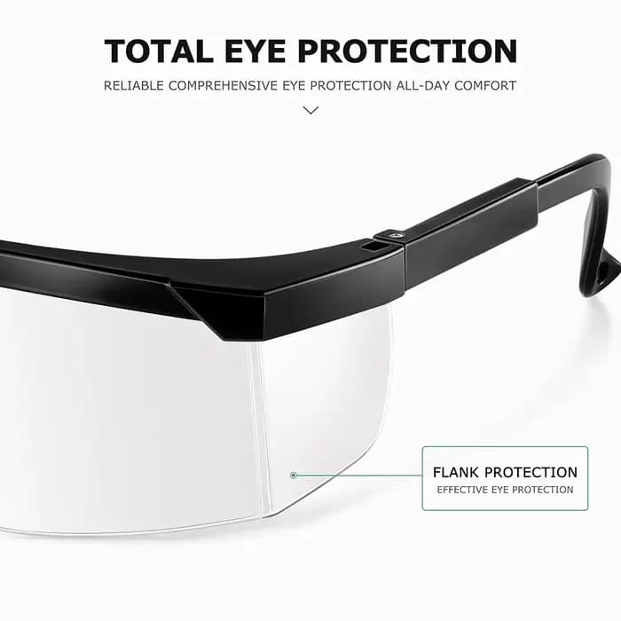 Lunettes de sécurité transparentes Anti-buée