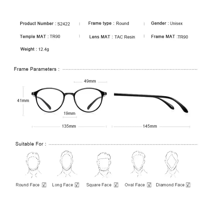 MERRYS DESIGN Classice TR90 montures de lunettes pour hommes lunettes pour femme optique cadre lunet