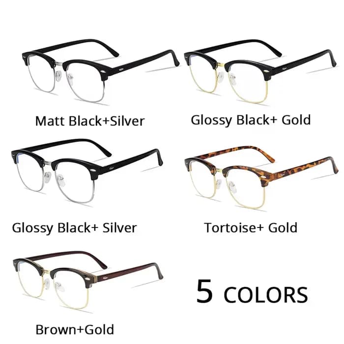 Lunettes d'ordinateur transparentes pour femmes et hommes