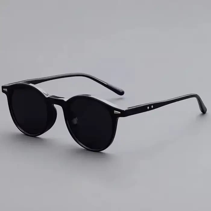 Lunettes de soleil rondes vintage pour femmes et hommes