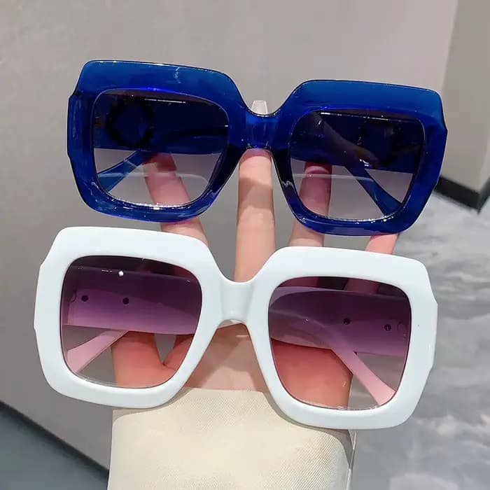 Lunettes de Soleil Élégantes Vertes pour Femme et Homme