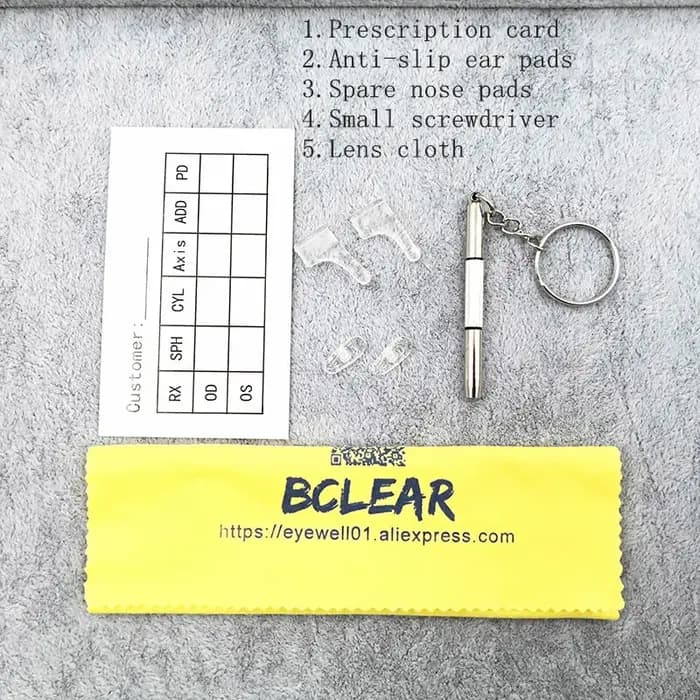 BCLEAR – monture de lunettes pour femmes, élégante, demi-monture, Prescription optique