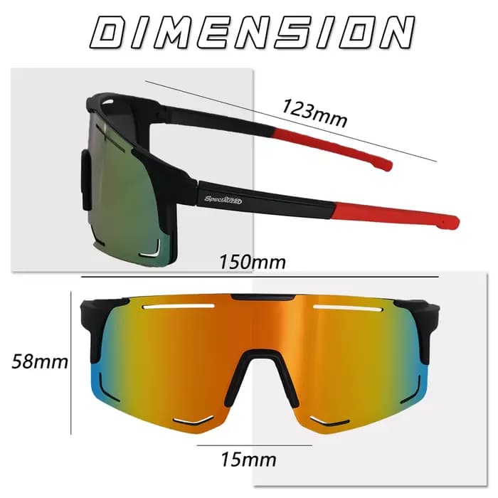 Lunettes de soleil de cyclisme hommes femmes VTT