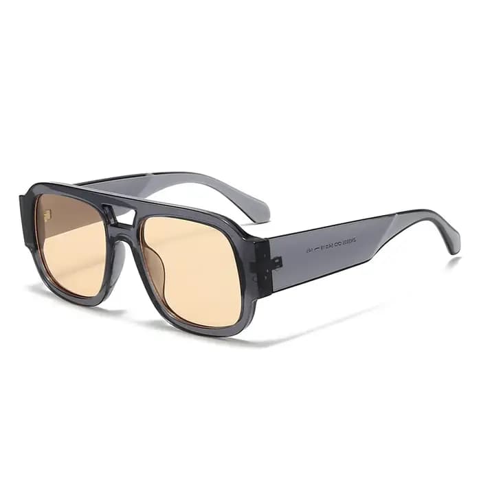 Lunettes de protection 1/4 ensembles grand cadre Double ponts