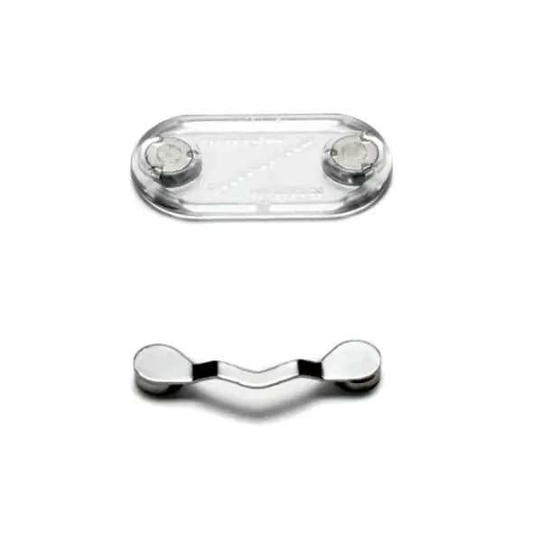 Porte-lunettes magnétique garder les lunettes supports de lunettes magnétiques sûrs Badge d'identifi