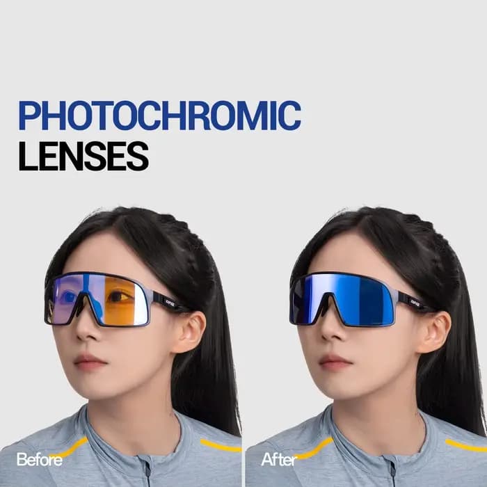 Lunettes de cyclisme photochromiques KAPVOE 2026 pour VTT